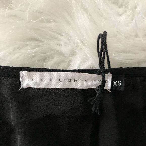 Three Eighty Two Women's Colorblock Long Sleeve Tunic Top XS Black/Teal‎ NWT - Picture 8 of 8